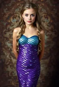 Sarahs Silks Mermaid Costume face swap