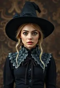 Sassy Witch Costume face swap