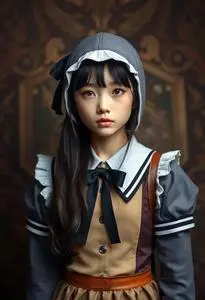 Schoolgirl Costume face swap