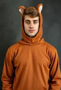 Scooby Costume Adult face swap
