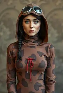 Scooby Woman Costume face swap