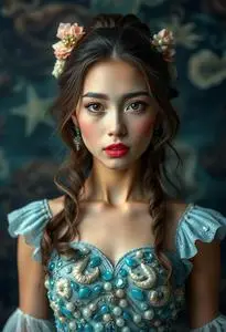 Sea Fairy Costume Face Swap