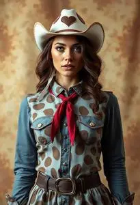 Selena Cowgirl Costume face swap