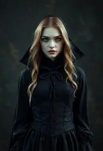 Selene Vampire Costume face swap
