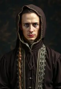 Renaissance Warlock Costume face swap