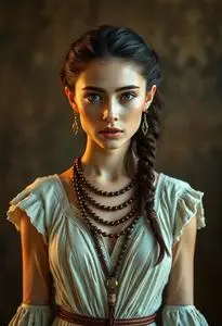 Rey Girls Costume face swap
