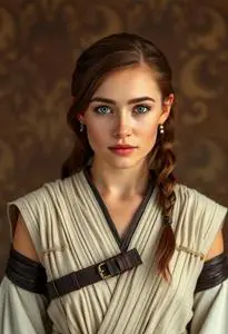 Rey Jedi Costume face swap