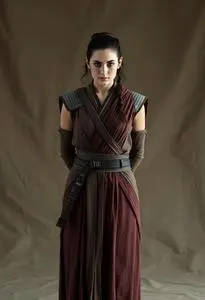 Rey Last Jedi Outfit Costume face swap