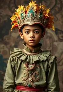 Rio Carnival Costume Boy face swap