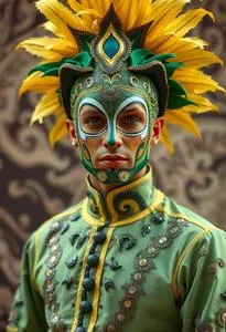 Rio Carnival Costume Male face swap