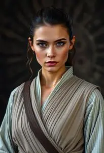 Rise Skywalker Rey Costume face swap