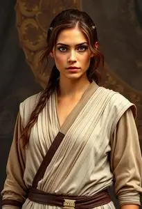 Rise Skywalker Rey Costume face swap