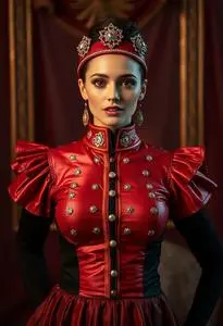 Rockettes Costume face swap
