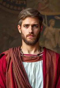 Roman Senator Costume face swap
