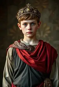 Roman Senator Costume Boy face swap