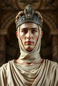 Roman Statue Costume face swap