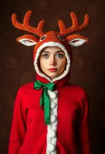 Rudolph Costume face swap