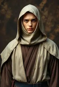 Quality Jedi Costume face swap