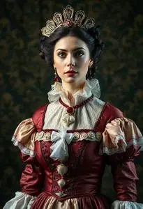 Queen Lillian Costume face swap