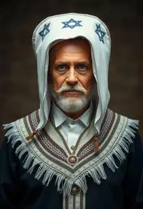 Rabbi Adult Costume face swap