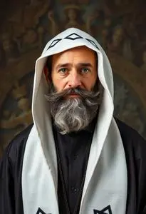 Rabbi Costume face swap