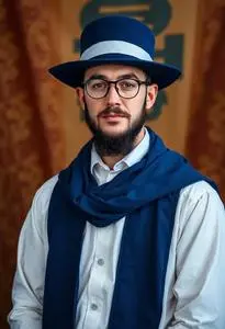 Rabbi Costume Man face swap