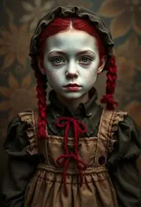 Raggedy Ann Costume face swap