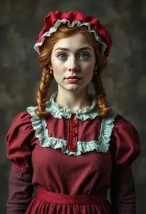 Raggedy Ann Costume Adult face swap