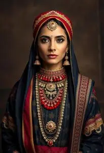 Rajasthani Dress Costume face swap