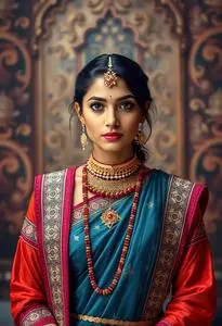 Rajasthani Dress Costume face swap