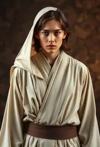Real Jedi Costume face swap
