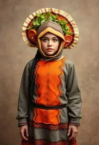 Realistic Taco Costume face swap