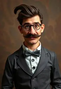 Professor Poopy Pants Costume face swap