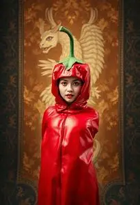 Red Pepper Costume face swap