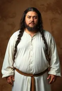 Plus Size Jesus Costume face swap
