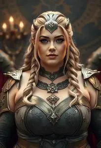 Plus Size Valkyrie Costume face swap