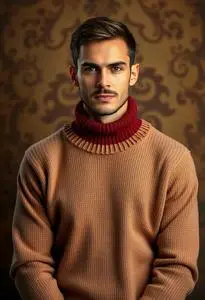 Pure Woolen Sweater Gents Costume face swap
