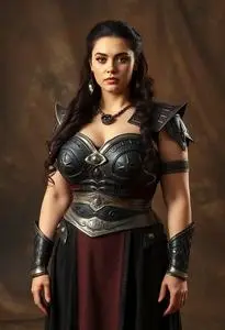 Plus Size Xena Costume face swap