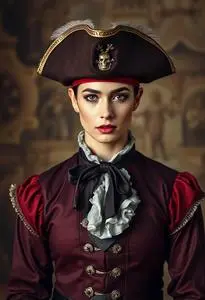 Posh Pirate Costume face swap