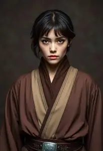 Premium Jedi Costume face swap