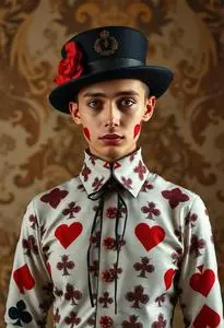 Playing Card Costume Adult face swap