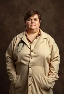 Plus Size Doc Brown Bttf Costume face swap