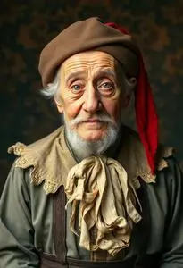 Old Grandpa Costume face swap