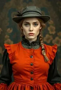 Old Timey Costume face swap