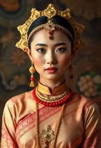 Onam Dress Costume face swap