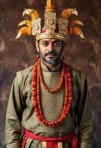 Onam Man Costume face swap