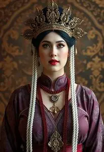 Plus Size Gorgeous Goddess Costume face swap
