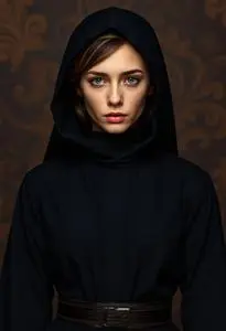 Padme Black Dress Costume Face Swap
