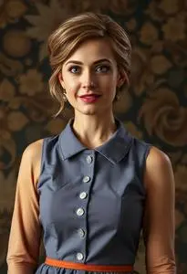 Pam Halpert Costume face swap
