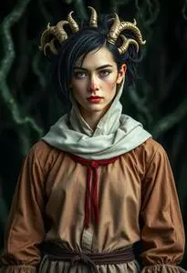 Pan Labyrinth Costume face swap